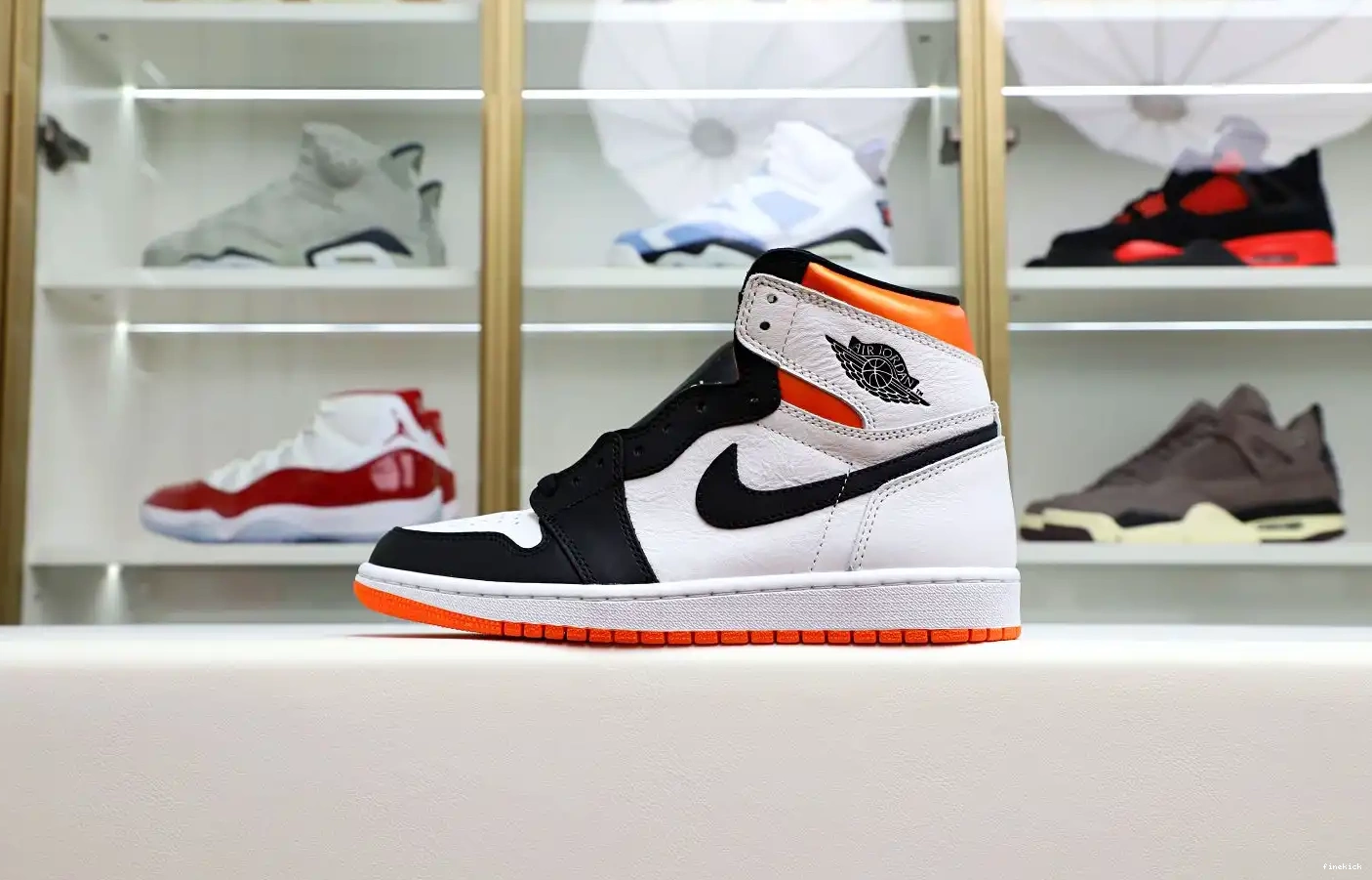 OG 1 Air High Orange' Jordan Electro Retro 0402